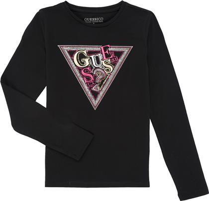 ΜΠΛΟΥΖΑΚΙΑ ΜΕ ΜΑΚΡΙΑ ΜΑΝΙΚΙΑ LS T-SHIRT W/SEQUINS GUESS