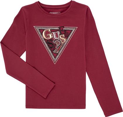 ΜΠΛΟΥΖΑΚΙΑ ΜΕ ΜΑΚΡΙΑ ΜΑΝΙΚΙΑ LS T-SHIRT W/SEQUINS GUESS