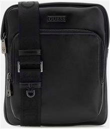 BOSTON CROSSBODY FLAT ΤΣΑΝΤΑ ΑΝΔΡΙΚΟ (ΔΙΑΣΤΑΣΕΙΣ: 19 X 23 X 2ΕΚ.) GUESS