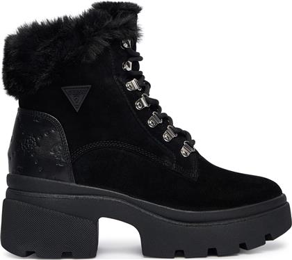 ΜΠΟΤΙΝΙΑ FLFYRL SUE10 ΜΑΥΡΟ GUESS