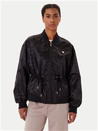 ΜΠΟΥΦΑΝ BOMBER ΜΕ ΛΟΓΟΤΥΠΟ 4G - ΜΑΥΡΟ GUESS