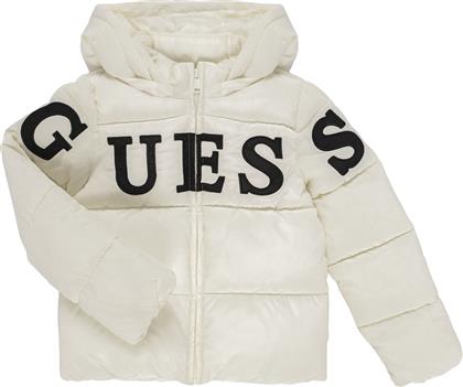 ΧΟΝΤΡΟ ΜΠΟΥΦΑΝ HOODED LS PADDED PUFFER W/ZIP GUESS