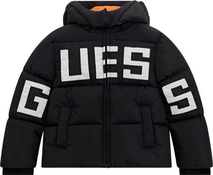 ΧΟΝΤΡΟ ΜΠΟΥΦΑΝ HOODED PADDED JACKET GUESS