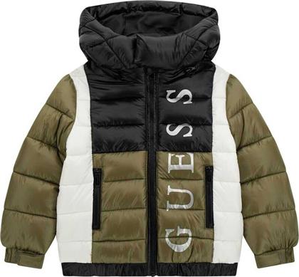 ΧΟΝΤΡΟ ΜΠΟΥΦΑΝ HOODED PADDED JACKET GUESS