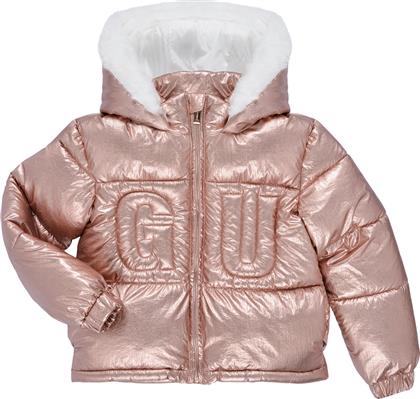 ΧΟΝΤΡΟ ΜΠΟΥΦΑΝ HOODED PADDED LS PUFFER W/ZIP GUESS