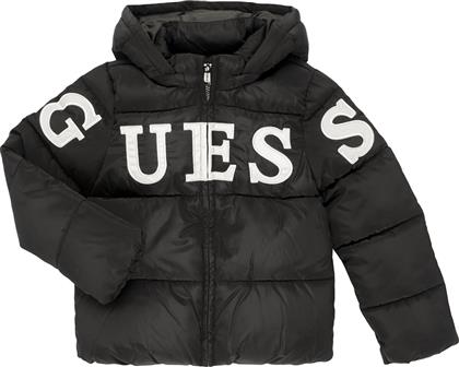 ΧΟΝΤΡΟ ΜΠΟΥΦΑΝ HOODED PADDED LS PUFFER W/ZIP GUESS