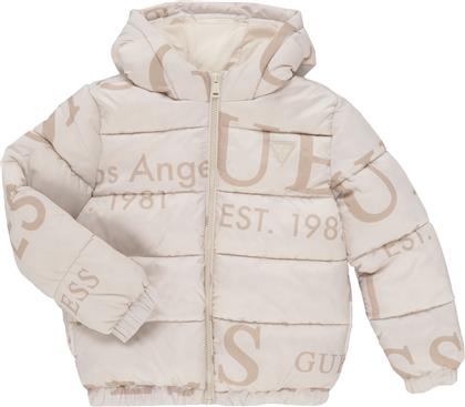 ΧΟΝΤΡΟ ΜΠΟΥΦΑΝ OVERSIZE HOODED LS PUFFER GUESS