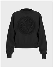 CN 4G LOGO HOTFIX SWEATSHIRT ΦΟΥΤΕΡ ΓΥΝΑΙΚΕΙΟ GUESS
