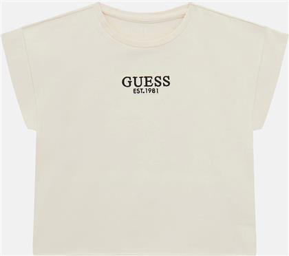 CROP SS T-SHIRT ΜΠΛΟΥΖΑ ΠΑΙΔΙΚΟ GIRL GUESS