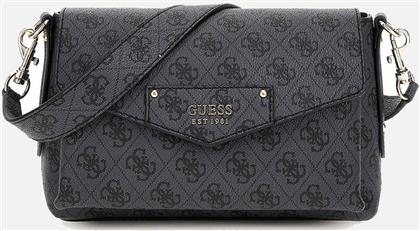 ECO BRENTON FLAP SHOULDER BAG ΤΣΑΝΤΑ ΓΥΝΑΙΚΕΙΟ (ΔΙΑΣΤΑΣΕΙΣ: 23 X 15 X 10ΕΚ.) GUESS