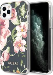 “FLOWER COLLECTION” ΘΗΚΗ ΠΡΟΣΤΑΣΙΑΣ ΑΠΟ ΣΙΛΙΚΟΝΗ - IPHONE 11 PRO MAX NAVY/FLORAL GUHCN65IMLFL03 GUESS από το TROUMPOUKIS