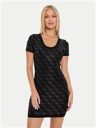 ΦΟΡΕΜΑ ΥΦΑΣΜΑΤΙΝΟ PAIGE W4YK28 Z3FN0 ΜΑΥΡΟ SLIM FIT GUESS