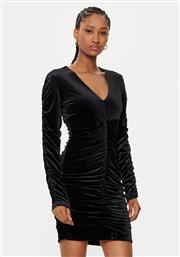 ΦΟΡΕΜΑ ΚΟΚΤΕΙΛ W5RK30 KCM62 ΜΑΥΡΟ BODYCON FIT GUESS