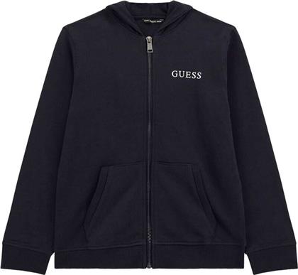 ΦΟΥΤΕΡ ZIP UP HOODED ACTIVE TOP GUESS από το SPARTOO