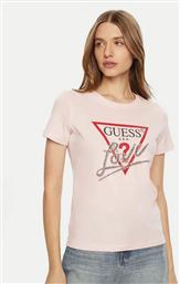 ΓΥΝΑΙΚΕΙΑ ΚΟΝΤΟΜΑΝΙΚΗ ΜΠΛΟΥΖΑ - SS CN TRIANGLE LOVE GUESS