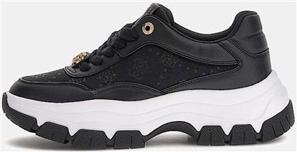 ΓΥΝΑΙΚΕΙΑ SNEAKERS ''BERRETT '' - FLFBRTELE12 ΜΑΥΡΟ GUESS