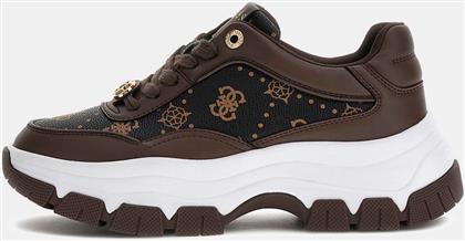 ΓΥΝΑΙΚΕΙΑ SNEAKERS ''BERRETT '' - FLFBRTPEL12 ΚΑΦΕ GUESS