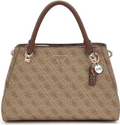 ΓΥΝΑΙΚΕΙΑ ΤΣΑΝΤΑ ΧΕΙΡΟΣ ΜΕ ALL-OVER LOGO PRINT ''ALDINA'' - HWBG9672070 ΚΑΦΕ GUESS