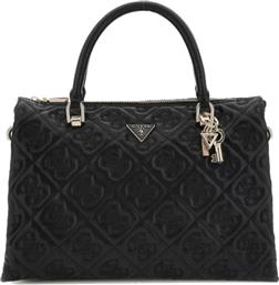 ΓΥΝΑΙΚΕΙΑ ΤΣΑΝΤΑ ΧΕΙΡΟΣ ΜΕ ΜΕΤΑΛΛΙΚΟ ΛΟΓΟΤΥΠΟ ''ADELASIA'' - HWQL9658060 ΜΑΥΡΟ GUESS