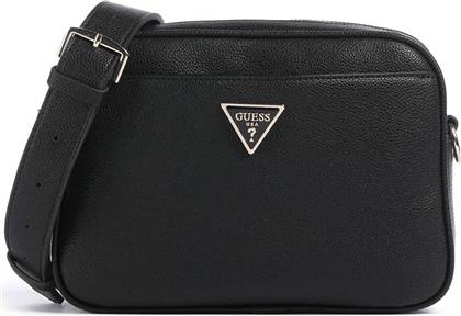 ΓΥΝΑΙΚΕΙΑ ΤΣΑΝΤΑ CROSSBODY ΜΕ LOGO ''MERIDIAN'' - HWBG6974140 ΜΑΥΡΟ GUESS