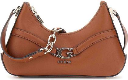 ΓΥΝΑΙΚΕΙΑ ΤΣΑΝΤΑ CROSSBODY ΜΕ ΜΕΤΑΛΛΙΚΟ ΛΟΓΟΤΥΠΟ ''DEA'' - HWBG7993730 ΤΑΜΠΑ GUESS