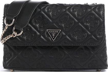 ΓΥΝΑΙΚΕΙΑ ΤΣΑΝΤΑ ΩΜΟΥ ΜΕ ALL-OVER LOGO PRINT ''ADELASIA'' - HWQL9658210 ΜΑΥΡΟ GUESS