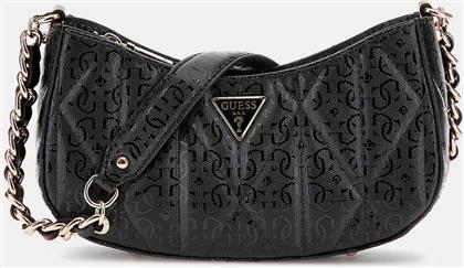ΓΥΝΑΙΚΕΙΑ ΤΣΑΝΤΑ ΩΜΟΥ ΜΕ ALL-OVER LOGO PRINT ''ALDINA'' - HWGG9663170 ΜΑΥΡΟ GUESS