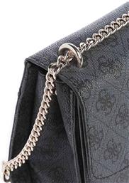 ΓΥΝΑΙΚΕΙΑ ΤΣΑΝΤΑ ΩΜΟΥ ΜΕ ALL-OVER LOGO PRINT ''CALISTA'' - HWSG7334210 ΑΝΘΡΑΚΙ GUESS