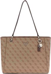 ΓΥΝΑΙΚΕΙΑ ΤΣΑΝΤΑ ΩΜΟΥ ΜΕ ALL-OVER LOGO PRINT ''NOELLE II'' - HWBG9672250 ΚΑΦΕ GUESS