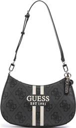 ΓΥΝΑΙΚΕΙΑ ΤΣΑΝΤΑ ΩΜΟΥ ΜΕ ALL-OVER LOGO PRINT ''NOELLE II'' - HWOS9672180 ΑΝΘΡΑΚΙ GUESS