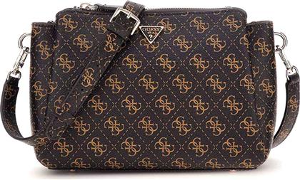 ΓΥΝΑΙΚΕΙΑ ΤΣΑΝΤΑ ΩΜΟΥ ΜΕ ALL-OVER LOGO PRINT ''NOELLE II'' - HWQG9672120 ΜΑΥΡΟ GUESS