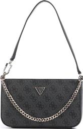 ΓΥΝΑΙΚΕΙΑ ΤΣΑΝΤΑ ΩΜΟΥ ΜΕ ALL-OVER LOGO PRINT ''NOELLE ΜINI'' - HWBG9672720 ΑΝΘΡΑΚΙ GUESS