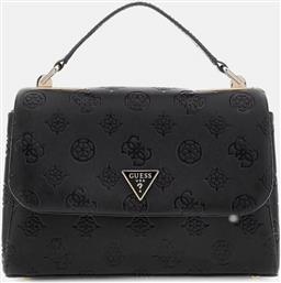 ΓΥΝΑΙΚΕΙΑ ΤΣΑΝΤΑ ΩΜΟΥ TISHA HWPD776420-BLACK LOGO ΜΑΥΡΟ GUESS