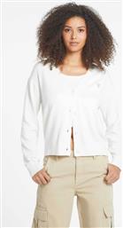 ΓΥΝΑΙΚΕΙΑ ΖΑΚΕΤΑ ΜΕ ΤΡΙΓΩΝΙΚΟ ΛΟΓΟΤΥΠΟ - W4BR16Z3HO2 ΛΕΥΚΟ GUESS