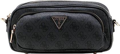 ΓΥΝΑΙΚΕΙΟ MINI BAG CROSSBODY ΜΕ ALL-OVER ΛΟΓΟΤΥΠΟ - HWSL9006140 ΜΑΥΡΟ GUESS