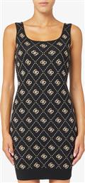 ΓΥΝΑΙΚΕΙΟ MINI ΦΟΡΕΜΑ ΜΕ ALL-OVER PRINT - W4BK98Z3JD2 ΜΑΥΡΟ GUESS