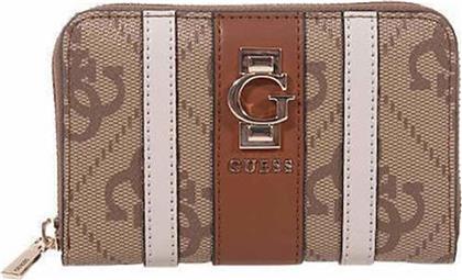 ΓΥΝΑΙΚΕΙO ΠΟΡΤΟΦΟΛΙ ΜΕ ALL-OVER LOGO PRINT ''ERINIA'' - SWSO7838140 ΚΑΦΕ ΑΝΟΙΧΤΟ GUESS