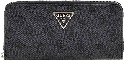 ΓΥΝΑΙΚΕΙO ΠΟΡΤΟΦΟΛΙ ΜΕ ALL-OVER LOGO PRINT ''LAUREL II'' - SWSG7459140 ΑΝΘΡΑΚΙ GUESS