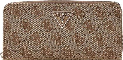 ΓΥΝΑΙΚΕΙO ΠΟΡΤΟΦΟΛΙ ΜΕ ALL-OVER LOGO PRINT ''LAUREL II'' - SWSG7459140 ΚΑΦΕ ΑΝΟΙΧΤΟ GUESS