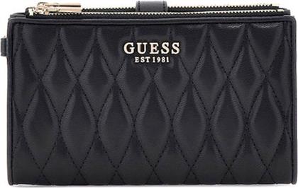 ΓΥΝΑΙΚΕΙO ΠΟΡΤΟΦΟΛΙ ΜΕ ΚΑΠΙΤΟΝΕ ΣΧΕΔΙΟ ''VALLA'' - SWQG8122157 ΜΑΥΡΟ GUESS