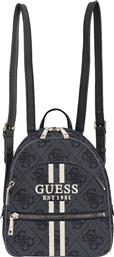 ΓΥΝΑΙΚΕΙΟ ΣΑΚΙΔΙΟ ΠΛΑΤΗΣ ΜΕ ALL-OVER LOGO PRINT ''MANHATTAN II'' - HWOS7118320 ΑΝΘΡΑΚΙ GUESS