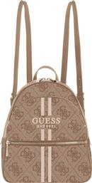 ΓΥΝΑΙΚΕΙΟ ΣΑΚΙΔΙΟ ΠΛΑΤΗΣ ΜΕ ALL-OVER LOGO PRINT ''MANHATTAN II'' - HWOS7118330 ΚΑΦΕ ΑΝΟΙΧΤΟ GUESS
