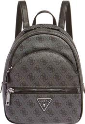 ΓΥΝΑΙΚΕΙΟ ΣΑΚΙΔΙΟ ΠΛΑΤΗΣ ΜΕ ALL-OVER LOGO PRINT ''MANHATTAN II'' - HWSG7118320 ΑΝΘΡΑΚΙ GUESS