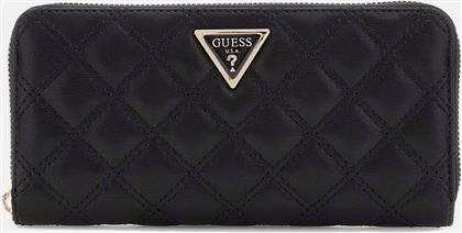 GIULLY II SLG LARGE ZIP AROUND ΠΟΡΤΟΦΟΛΙ ΓΥΝΑΙΚΕΙΟ (ΔΙΑΣΤΑΣΕΙΣ: 21 X 10 X 2ΕΚ.) GUESS