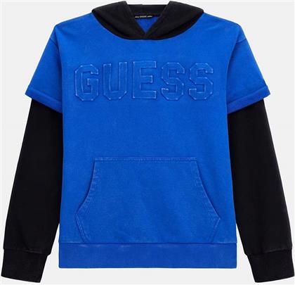 HOODED LS ACTIVE TOP ΦΟΥΤΕΡ ΠΑΙΔΙΚΟ BOY GUESS