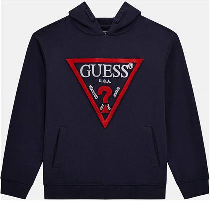 HOODED LS ACTIVE TOP - MID ORG. CO FRENCH TERRY 340 ΦΟΥΤΕΡ ΠΑΙΔΙΚΟ BOY GUESS