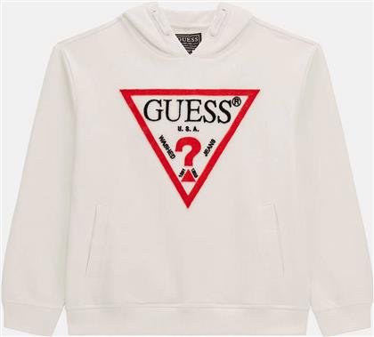 HOODED LS ACTIVE TOP - MID ORG. CO FRENCH TERRY 340 ΦΟΥΤΕΡ ΠΑΙΔΙΚΟ BOY GUESS