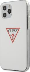 IPHONE 12 / IPHONE 12 PRO 6,1 GUHCP12MPCUCTLWH WHITE HARD BACK COVER CASE TRIANGLE COLLECTION GUESS