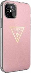 IPHONE 12 MINI 5,4 GUHCP12SPCUMPTPI PINK HARD BACK COVER CASE METALLIC COLLECTION GUESS από το e-SHOP