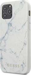 IPHONE 12 PRO MAX 6,7 GUHCP12LPCUMAWH WHITE HARD BACK COVER CASE MARBLE GUESS από το e-SHOP